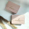 Leather Card Holder (Calligraphy)