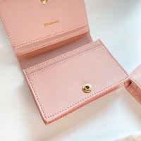 Leather Card Holder (Calligraphy)